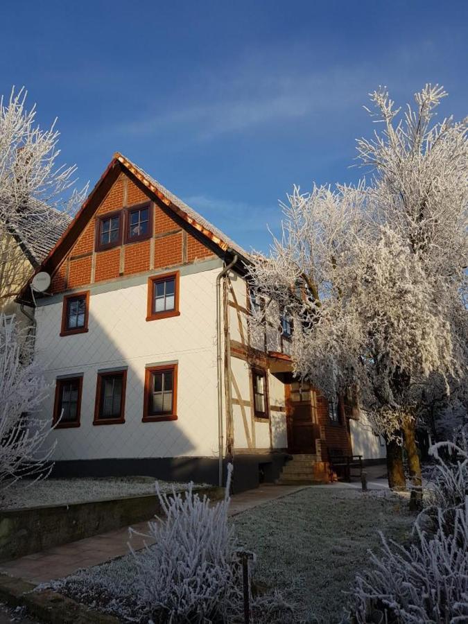 Bike & Sleep Weserbergland Ferienhaus Vahlbruch Esterno foto